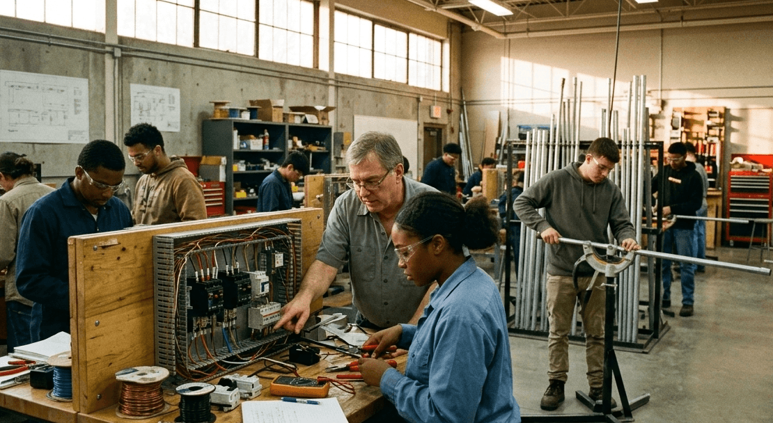 Local jobs, real trades